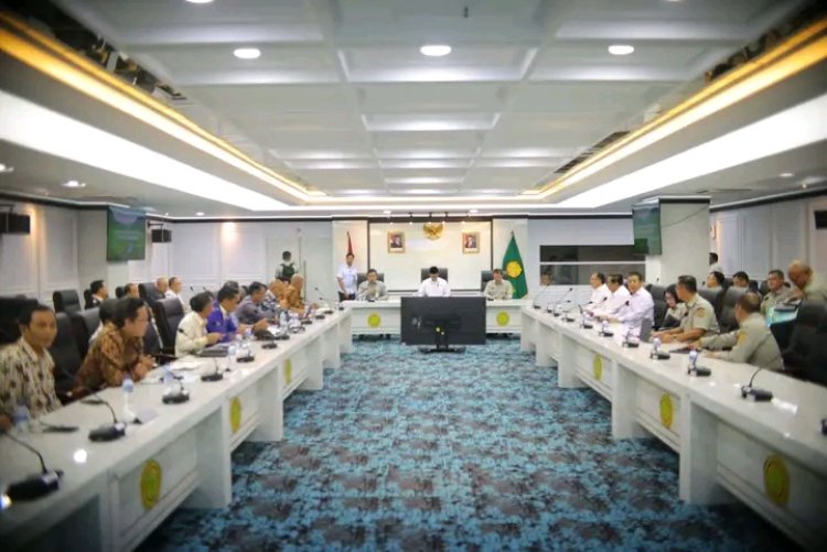 Mentan Amran Terima Para Bupati, Siap Akomodasi Kebutuhan Daerah untuk Perkuat Pertanian