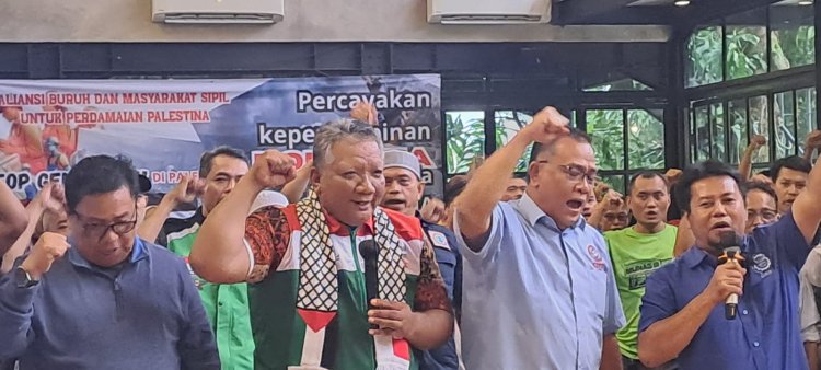Buruh Dukung Indonesia Pimpin BOP Gaza, Siap Gelar Aksi Akbar Usai Lebaran